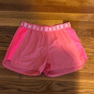 Under Armour athletic shorts.
